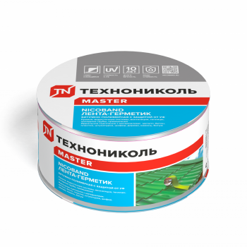 NICOBAND Серебристый 10м х 7,5см