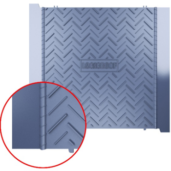 ПВХ Logicroof Walkway Puzzle дорожка серая 0,6х0,6м