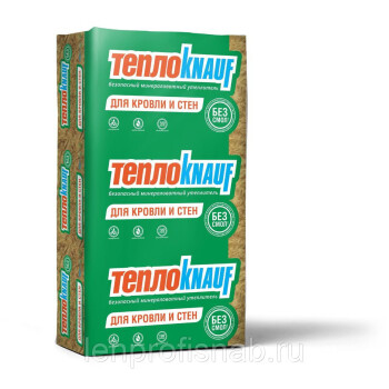 ТеплоКНАУФ для кровли и стен 1230х610х100
